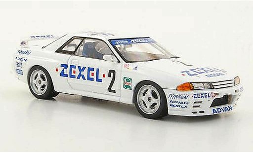 Nissan Skyline R32 1/43 HPI GT-R No.2 Zexel T.Kinoshita / E.Yamada N1 1992 modellautos