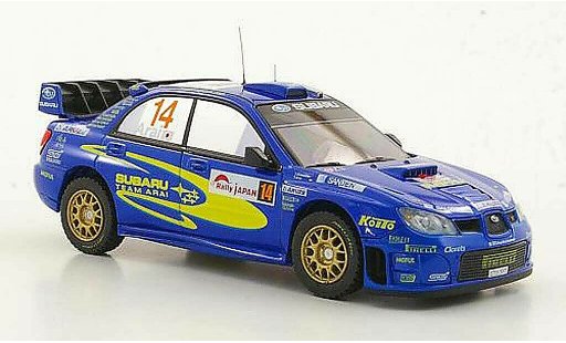 Subaru Impreza WRC 1/43 HPI No.14 Team Arai T.Arai / T.Sircombe Rally Japan 2006 modellautos