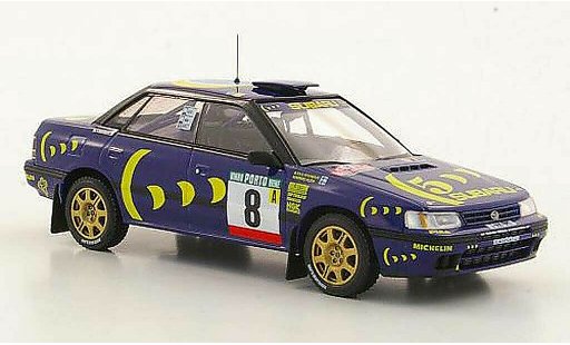 Subaru Legacy RS 1993 1/43 HPI No.8 M.Alen / I.Kivimaki Rally Portugal modellautos