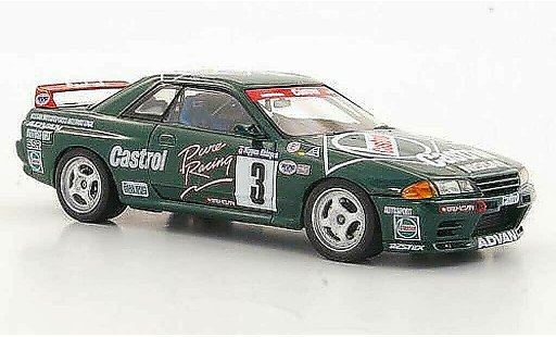 Nissan Skyline R32 1/43 HPI GT-R No.3 Castrol H.Fukuyama / A.Iida N1 1992 modellautos