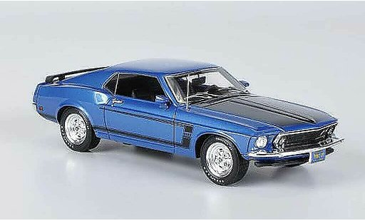 Ford Mustang Boss 302 1/43 Highway 61 blau modellautos