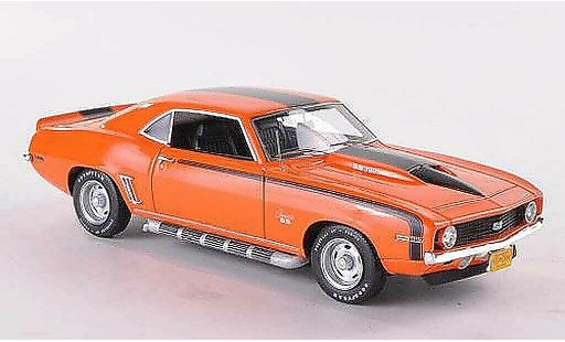 Chevrolet Camaro SS 1/43 Highway 61 427 orange/schwarz 1969 modellautos