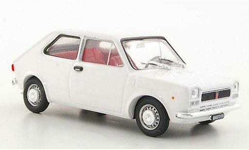 Fiat 127 Berlina 1/43 Brumm weiss 1971 modellautos