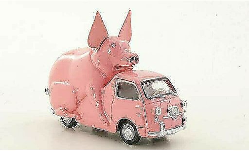 Fiat 600 Multipla 1/43 Brumm D Schwein Spardose modellautos