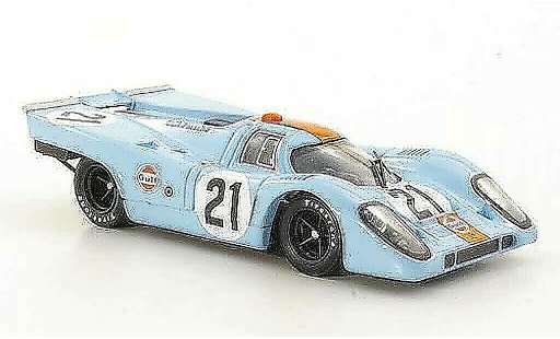 Porsche 917 1970 1/43 Brumm No.21 JWA-Gulf Racing Team Rodriguez / Kinnunen 24h Le Mans modellautos