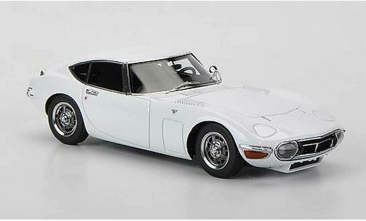 Toyota 2000 GT MF-12L 1/43 HPI weiss modellautos