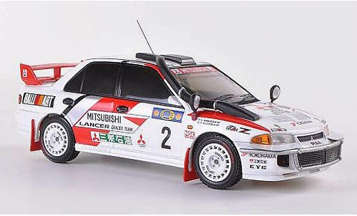 Mitsubishi Lancer Evolution III 1/43 HPI No.2 RalliArt K.Shinozuka / P.Kuukkala Safari Rally 1995 modellautos