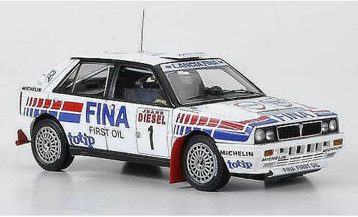 Lancia Delta HF Integrale 1/43 HPI 16V No.1Fina Rally San Remo 1991 modellautos