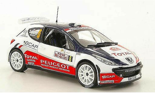 Peugeot 207 S2000 1/43 Hachette No.6 Total S.Sarrazin / J.-J.Renucci Rally Monte Carlo 2010 modellautos