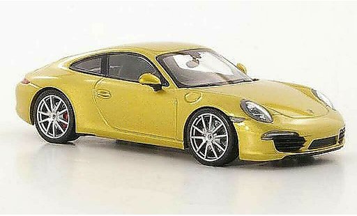 Porsche 911 S 1/43 Minichamps Carrera gold 2011 modellautos