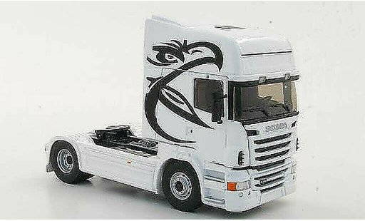 Scania Serie R R440 1/43 Eligor Topline weiss modellautos