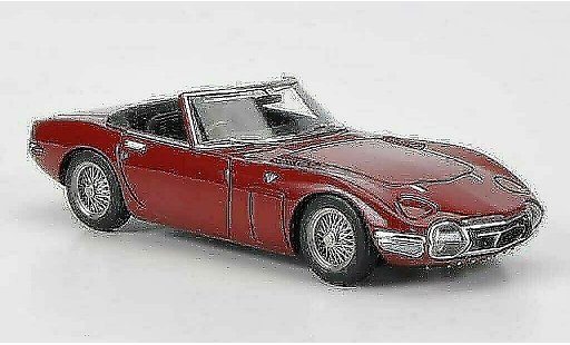 Toyota 2000 GT Roadster 1/43 HPI rot RHD modellautos