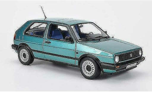Volkswagen Golf Base 1/18 Norev Madison gr&Atilde;&frac14;n Sondermodell MCW 1990 modellautos