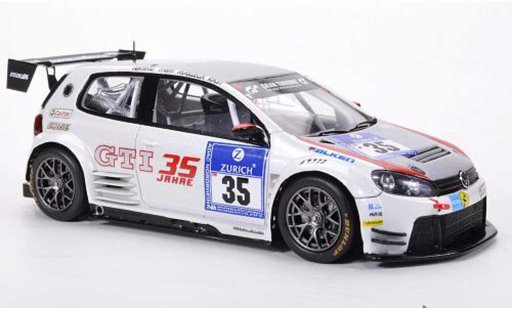 Volkswagen Golf Base 1/43 Spark 24 No.35 Terting / Thiim / Mailleux / Rast 24h ADAC Nurburgring 2011 modellautos