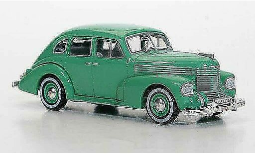 Opel Kapitan Vorkrieg 1/43 Hachette gr&Atilde;&frac14;n (ohne Magazin) 1938 modellautos