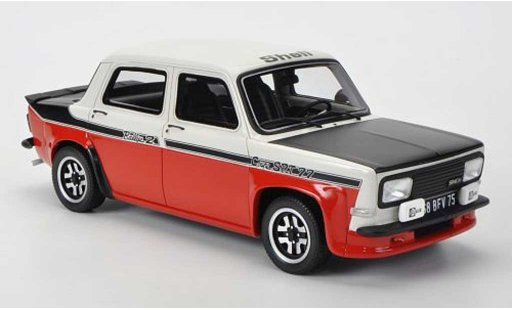 Simca 1000 Rallye 2 SRT 1/18 Ottomobile Rally 2 Coupe 77 weiss/rot/mattschwarz modellautos