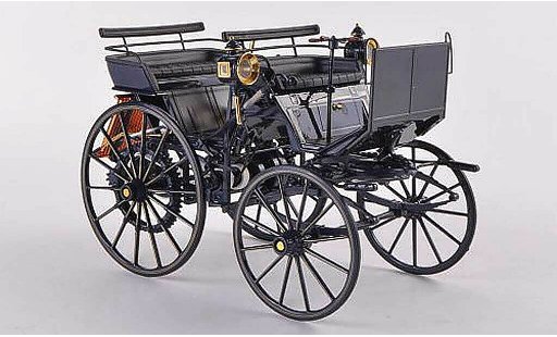 Mercedes Daimler Base 1/18 Norev Motorkutsche schwarz 1886 modellautos