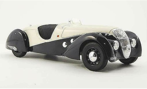 Peugeot 302 Roadster 1/18 Norev Darl'Mat blau/beige 1937 modellautos