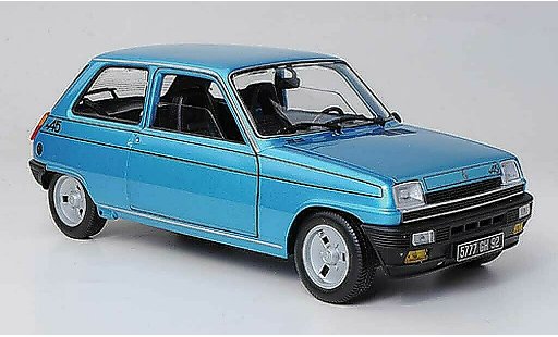 Renault 5 Alpine 1/18 Norev blau 1977 modellautos