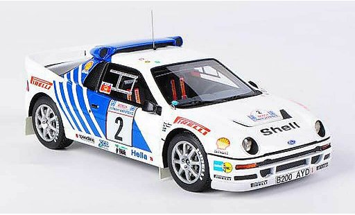 Ford RS 200 Rally 1/43 HPI No.2 Pirelli S.Blomqvist / B.Berglund Acropolis 1986 modellautos