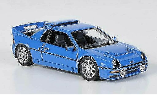 Ford RS 200 Route 1/43 HPI blau LHD modellautos