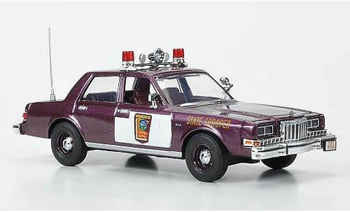 Dodge Diplomat police 1/43 First Response Minnesota State Patrol 1985 modellautos