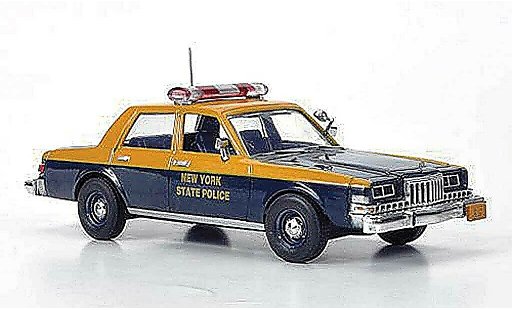 Dodge Diplomat police 1/43 First Response New York State 1985 modellautos
