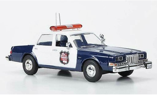 Dodge Diplomat police 1/43 First Response Wisconsin State Patrol 1985 modellautos
