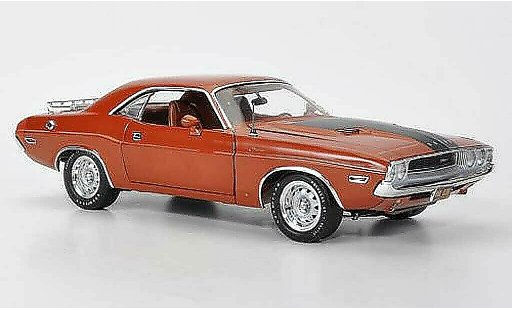 Dodge Challenger 1970 1/18 Highway 61 braun/matt schwarz modellautos