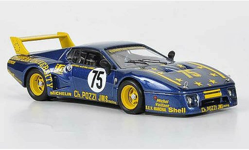 Ferrari 512 BB LM 1/43 Best No.75 JMS Racing Guitteny / Bleynie / Libert 24h Le Mans 1980 modellautos
