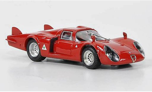 Alfa Romeo 33.2 coda lunga 1/43 Best 1968 Testfahrzeug modellautos