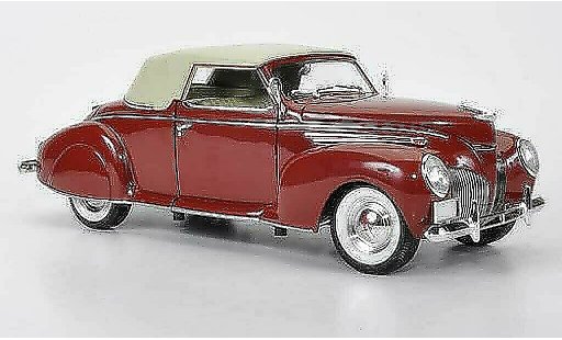 Lincoln Zephyr Base 1/18 Signature rot 1939 modellautos