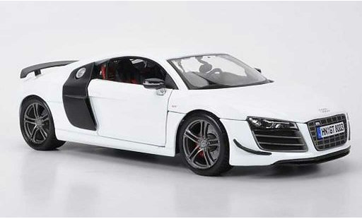 Audi R8 gt 1/18 Maisto weiss/Carbonoptik modellautos