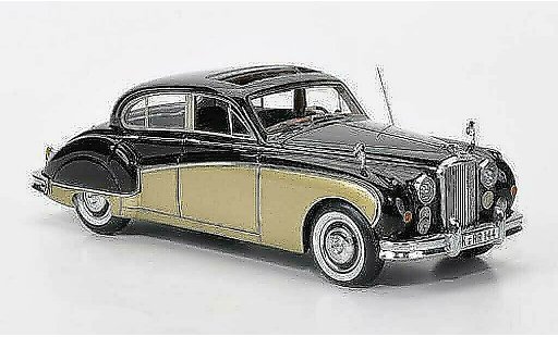 Jaguar MK 8 1/43 Neo schwarz/gold LHD modellautos
