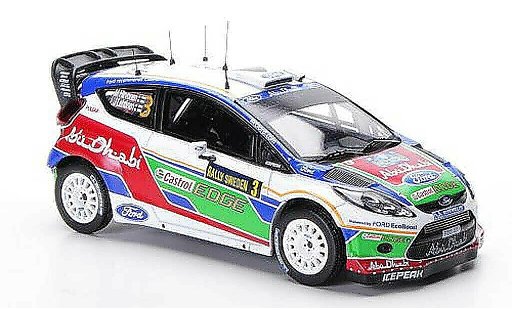 Ford Fiesta WRC 1/43 IXO No.3 M.Hirvonen / J.Lehtinen Rally Schweden 2011 modellautos