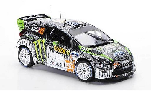 Ford Fiesta WRC 1/43 IXO No.43 K.Block / A.Gelsomino Rally Deutschland 2011 modellautos