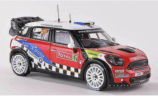 Mini Cooper WRC 1/43 IXO John Works No.52 Rally Monte Carlo 2012 P.Campana/S.de Castelli modellautos