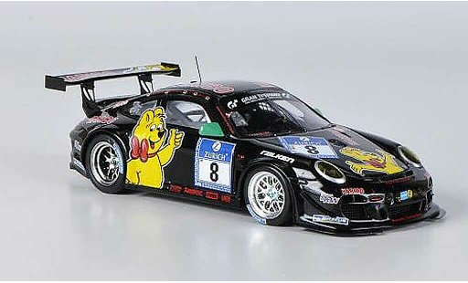 Porsche 911 GT3 1/43 Spark R 2011 No.8 Haribo 24h Nurburgring modellautos