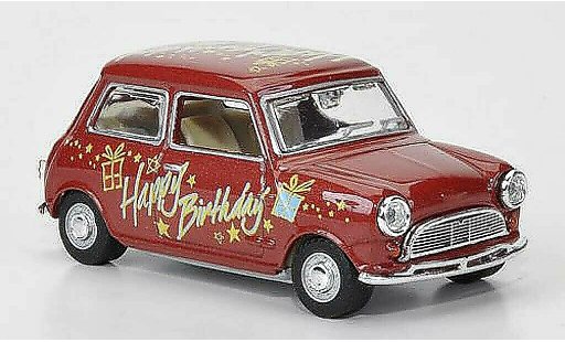 Austin Mini cooper 1/43 Oxford Happy Birthday 1966 modellautos