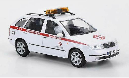 Skoda Fabia Base 1/43 Abrex Pohotovost Autobusy (31) modellautos