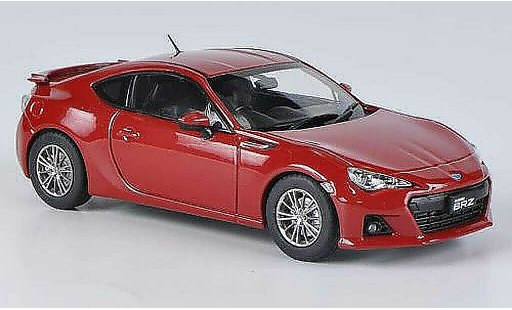 Subaru BRZ Base 1/43 Ebbro rot RHD 2012 modellautos