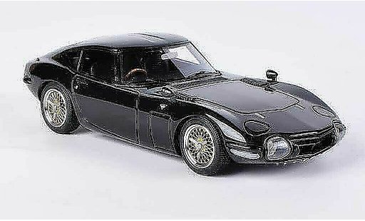 Toyota 2000 GT Base 1/43 HPI schwarz RHD modellautos