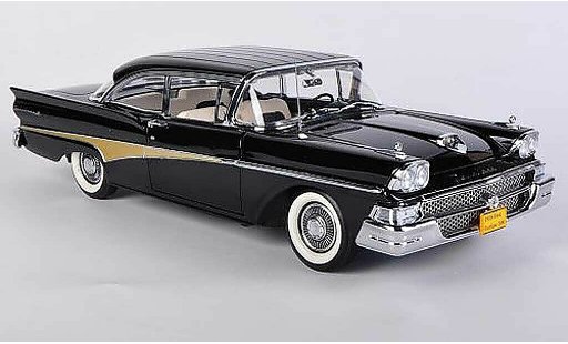 Ford Fairline 500 Hardtop 1/18 Sun Star Hard Top schwarz modellautos