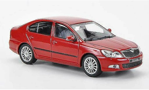 Skoda Octavia Base 1/43 Abrex rot Corrida 2008 modellautos