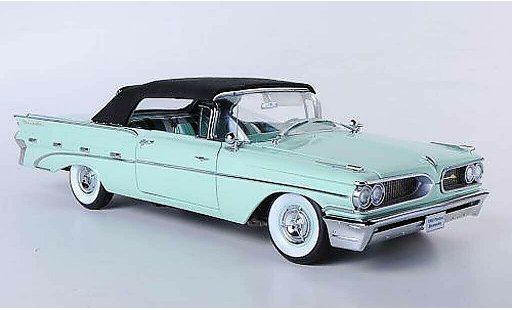 Pontiac Bonneville Convertible 1/18 Sun Star Cabrio gr&Atilde;&frac14;n/schwarz 1959 modellautos