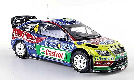 Ford Focus RS WRC 1/18 Sun Star 09 No.4 Rally Finnland 2010 J-M.Latvala/M.Attila modellautos