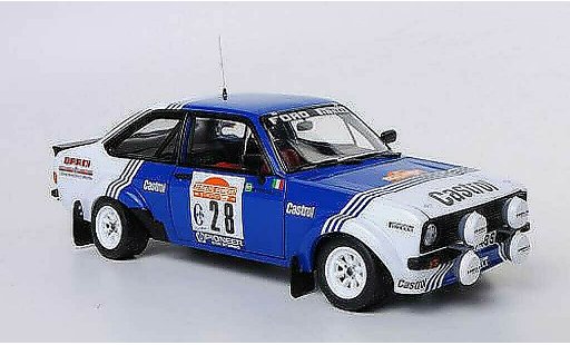 Ford Escort RS 1800 1/18 Sun Star No.28 Castrol A.Presotto / M.Perissutti Rally Sanremo 1981 modellautos