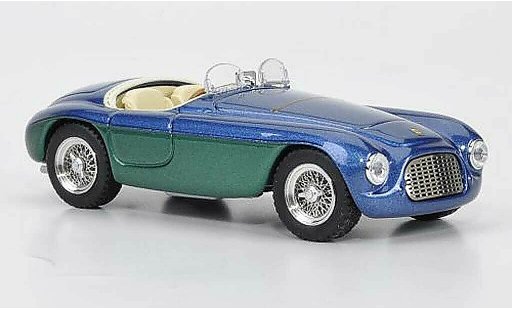 Ferrari 166 MM 1/43 Brumm blau Giovanni Agnelli Barchetta Touring modellautos