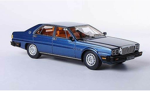 Maserati Quattroporte Base 1/43 Neo III blau 1978 modellautos