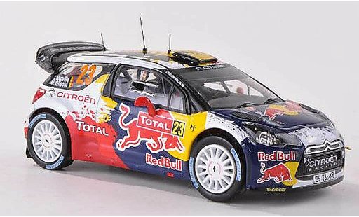 DS Automobiles DS3 WRC 2012 1/43 IXO No.23 Red Bull Rally Monte Carlo T.Neuville/N.Gilsoul modellautos
